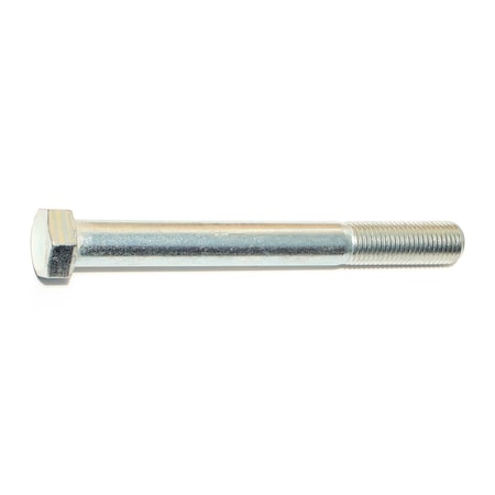 Midwest Fastener Grade 5, 7/16"-20 Hex Head Cap Screw, Zinc Plated Steel, 4 in L, 5 PK 60088